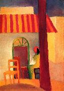 August Macke, Turkisches Cafe (I)